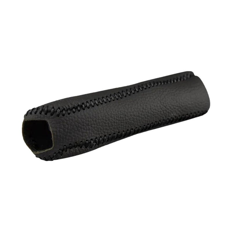 Car interior leather gear shift cover, gear lever cover, manual/automatic shift cover, handbrake cover, decorative set
